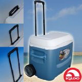 イグルーiglooクーラーボックス キャスター付 58リットル Maxcold Premim 62QT